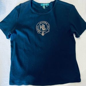 Black Ralph Lauren tshirt